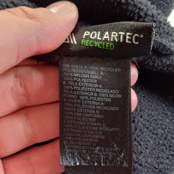 WOMEN’S THE NORTH FACE POLARTEC Denali FULL ZIP BLACK FLEECE JACKET SIZE SMALL. - Picture 8 of 8